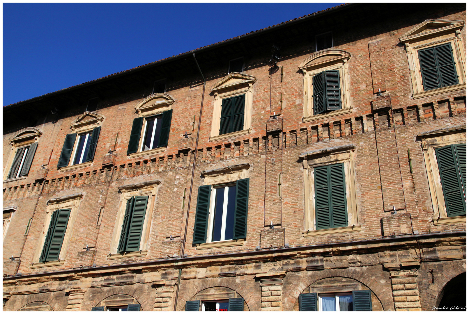 Reinassance facade in Pesaro