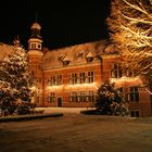 Reinbeker Schloss im Weihnachtsschmuck