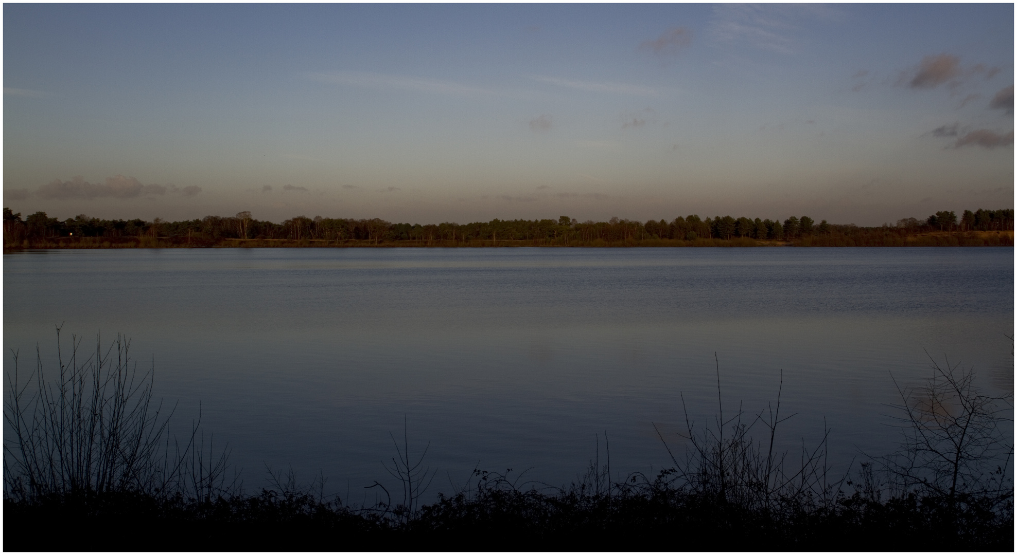 Reindersmeer im Nationalpark de Maasduinen nördlich der Provinz Limburg NL