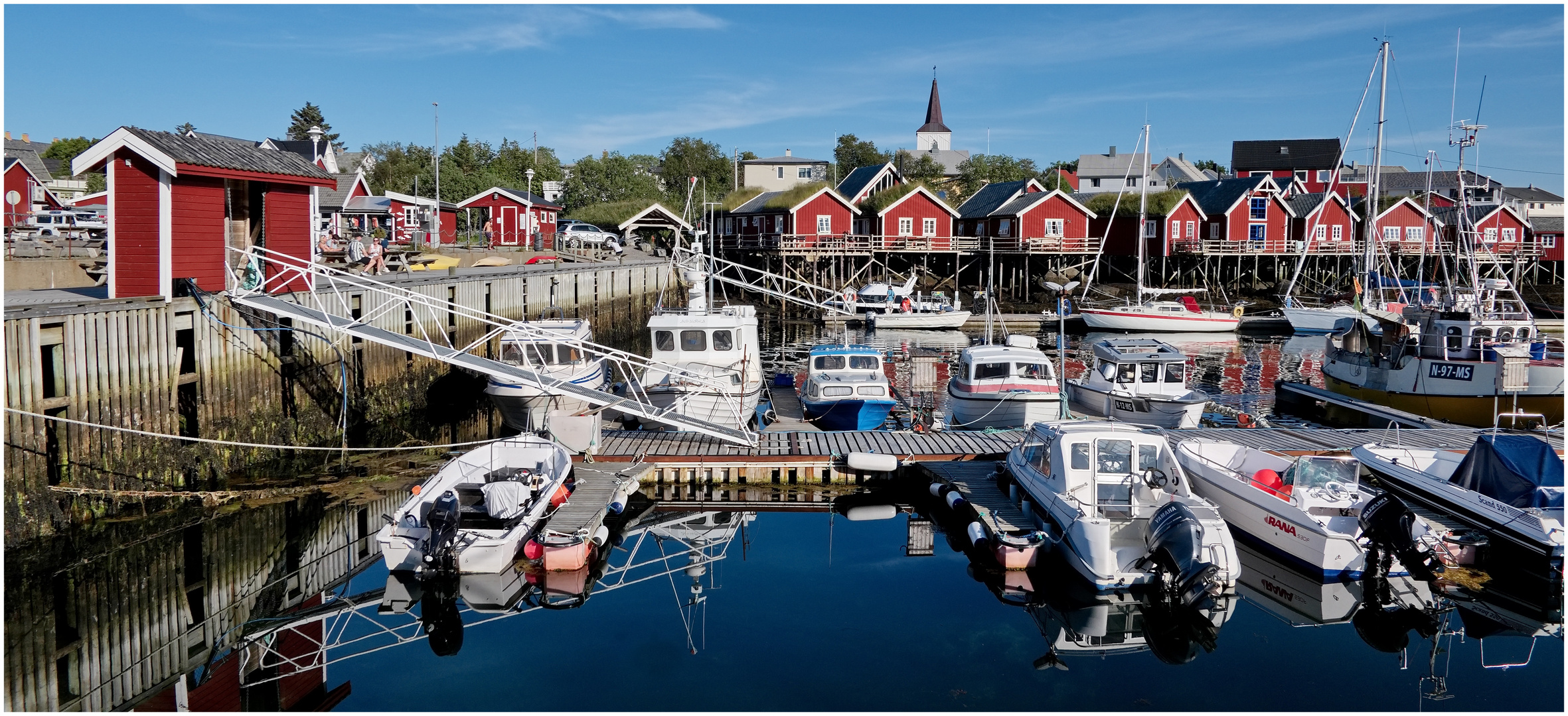 Reine 2023-07-01 Hafen