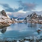 Reine am frühen Morgen