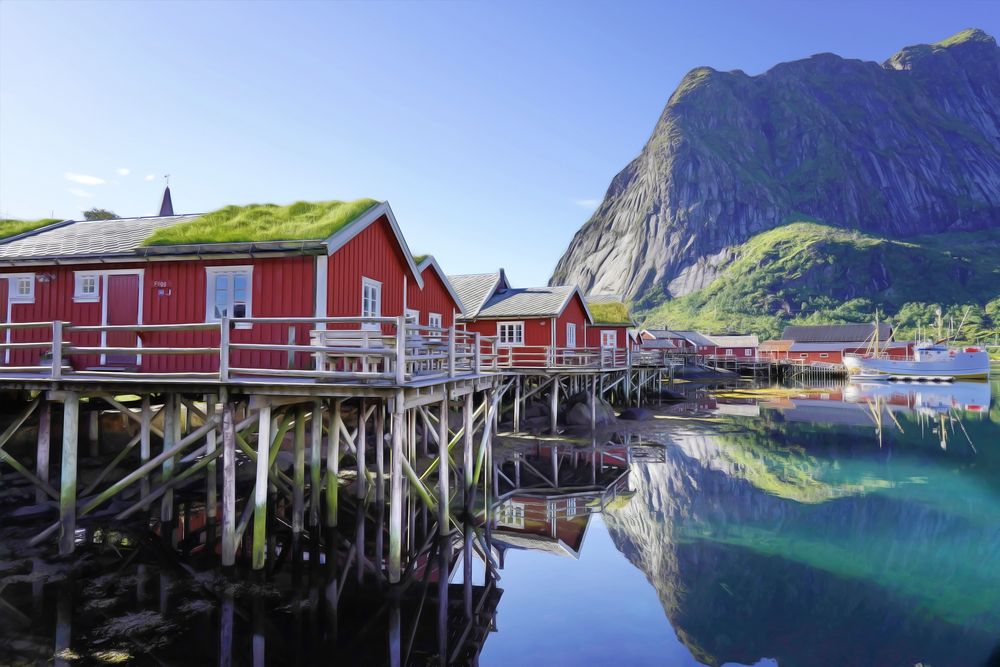 Reine auf den Lofoten