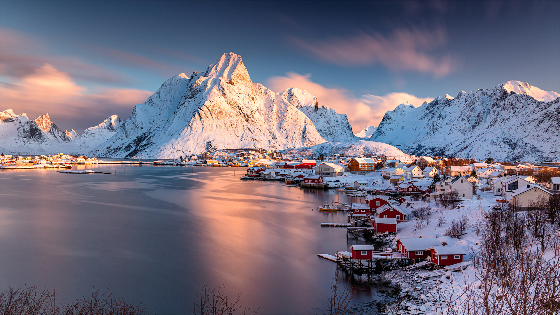 Reine auf den Lofoten Foto &