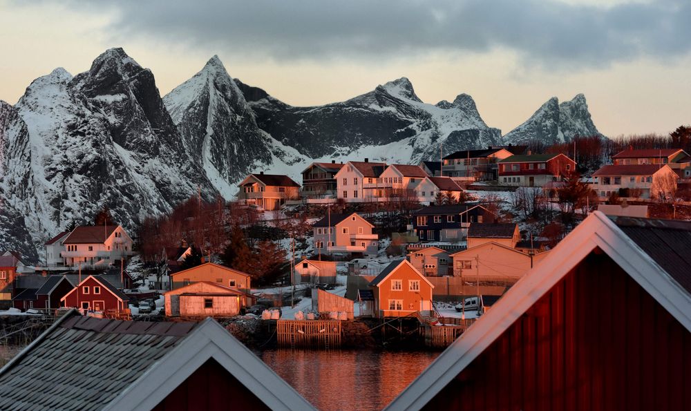 REINE bei Sonnenaufgang