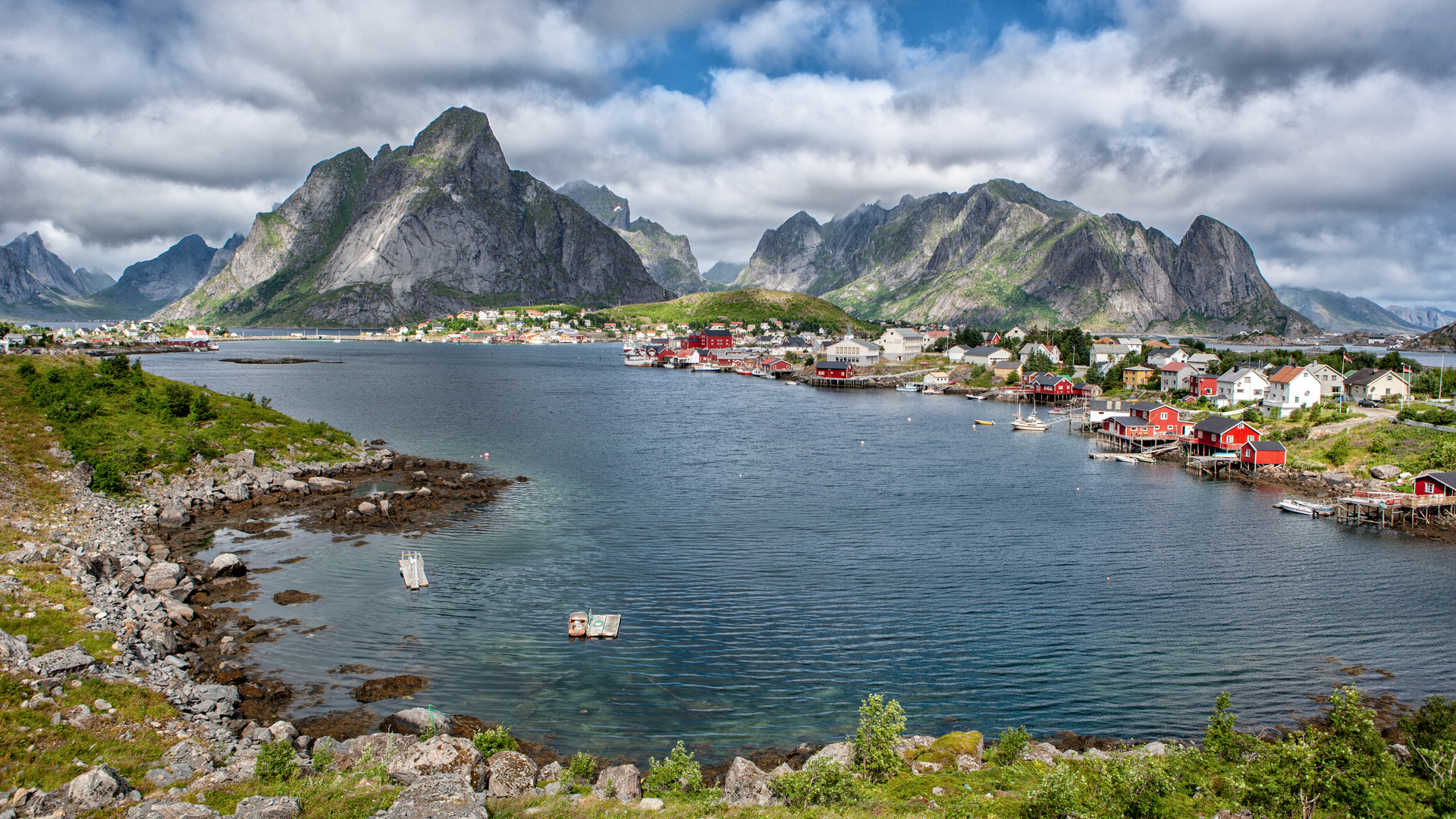 Reine Lofoten Norwegen . Sommer 2007