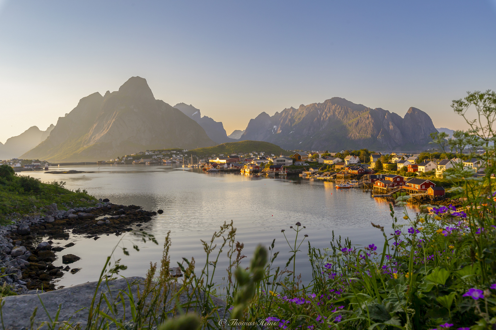 Reine @midnight sun