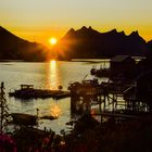 Reine Sonnenuntergang