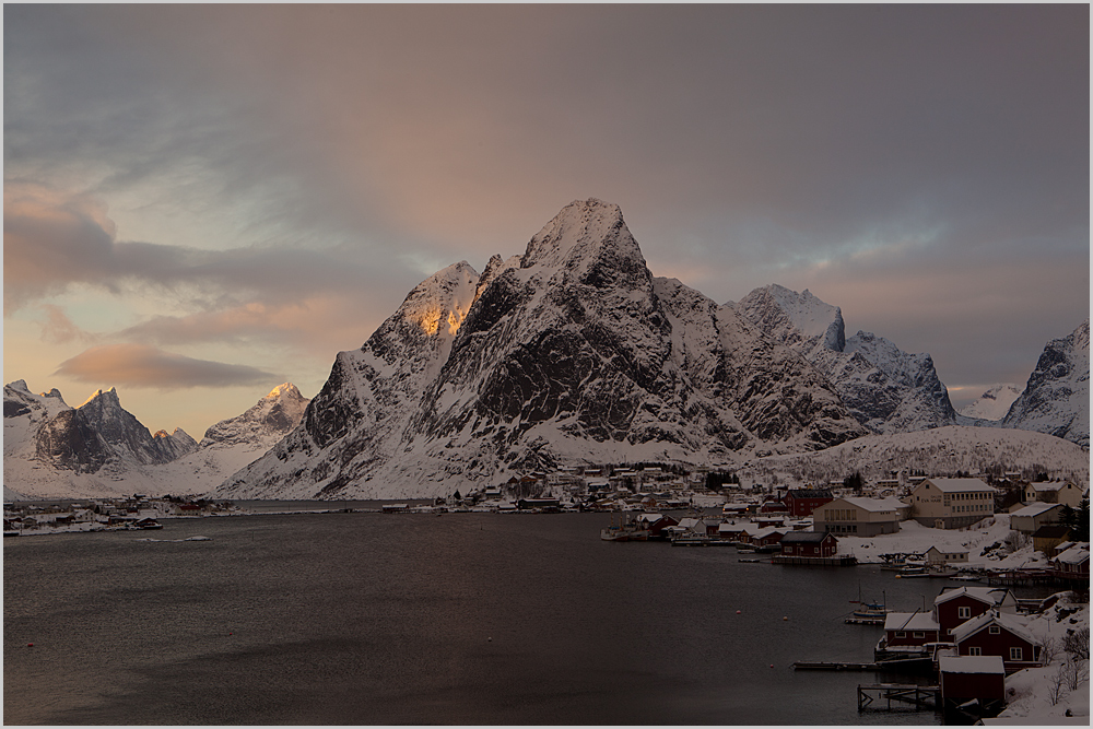 Reine Sunset