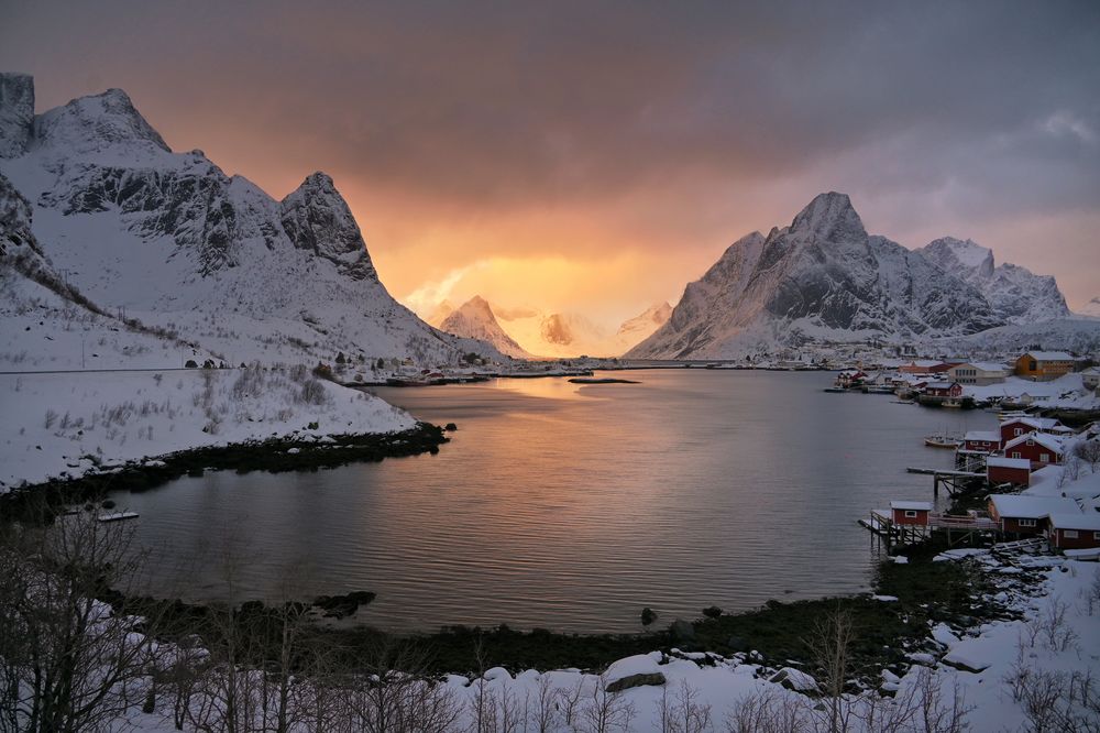 Reine vor dem Sturm