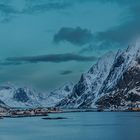 Reine zur blauen Morgenstunde - Panorama