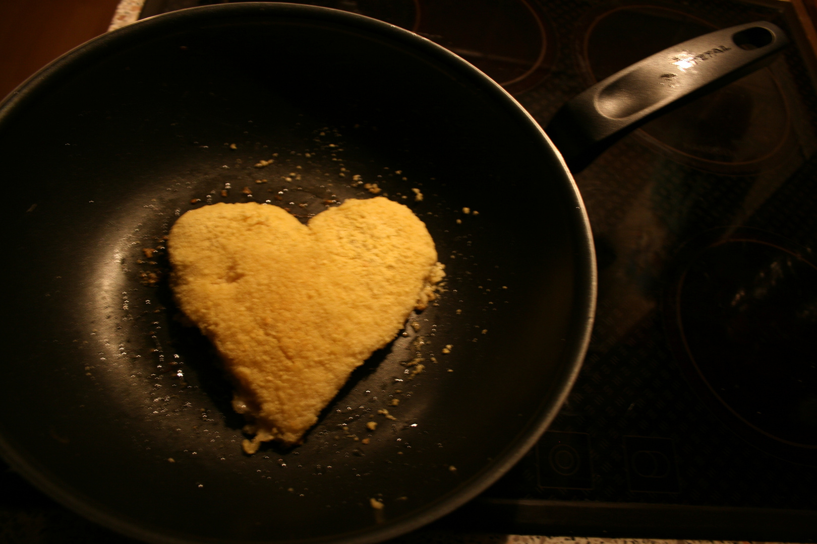 Reiner Zufall- Hähnchenschnitzel in der Pfanne :-)