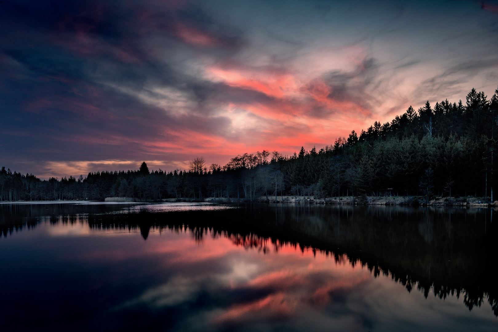 Reingers nach dem Sonnenuntergang