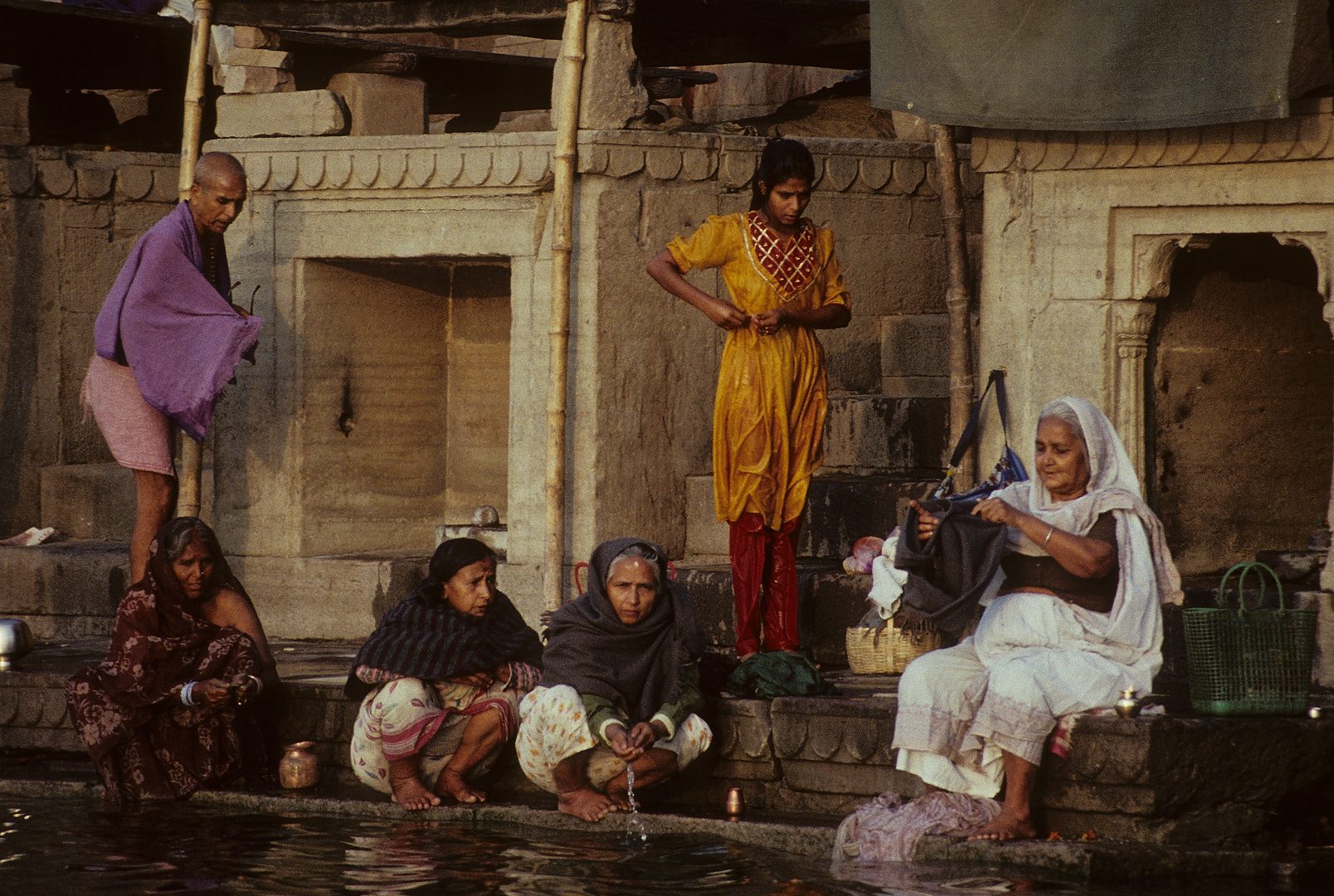 Reinigung im Ganges