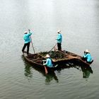 Reinigungsaktion vor Angkor Wat