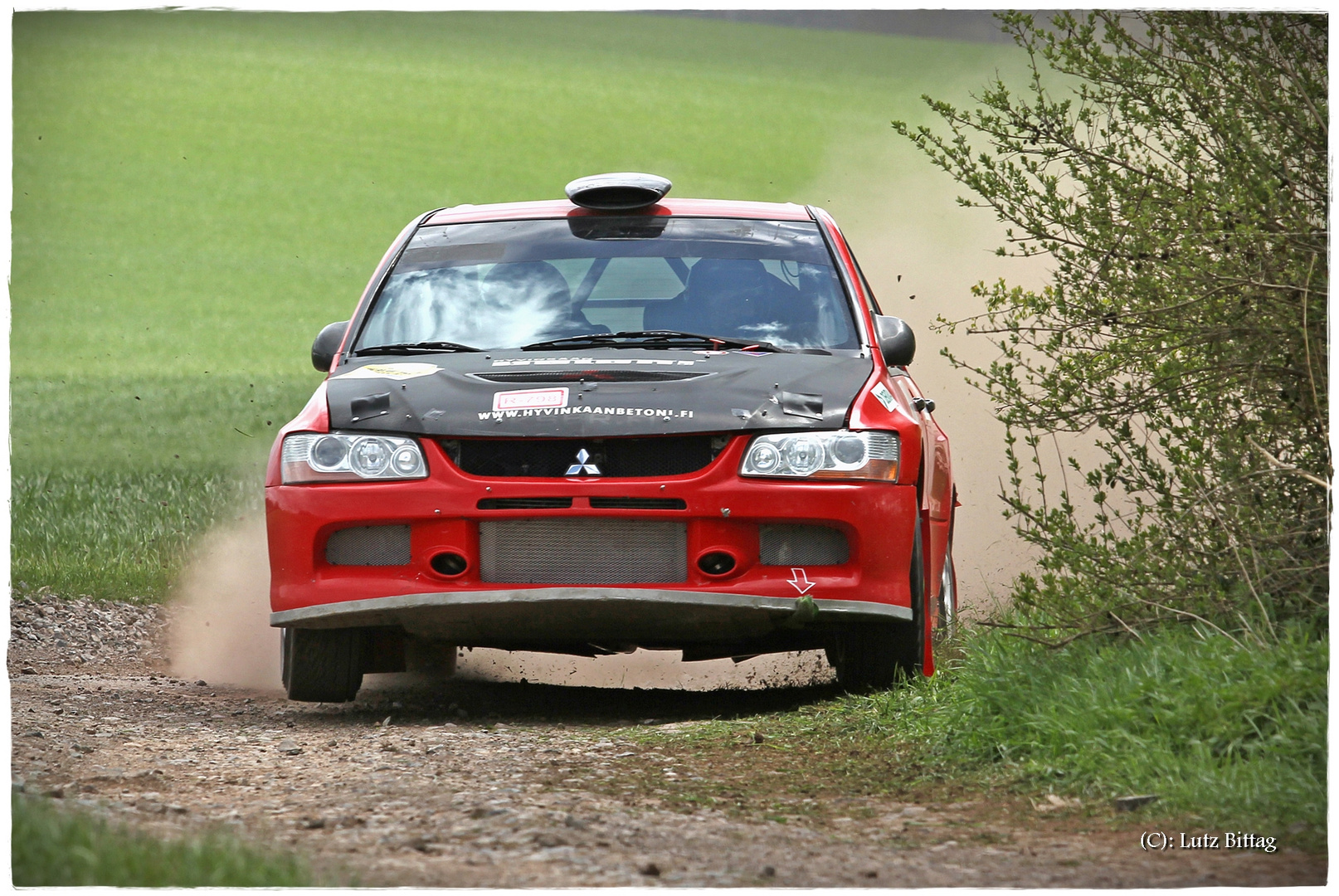 Reinikainen im Mitsubishi