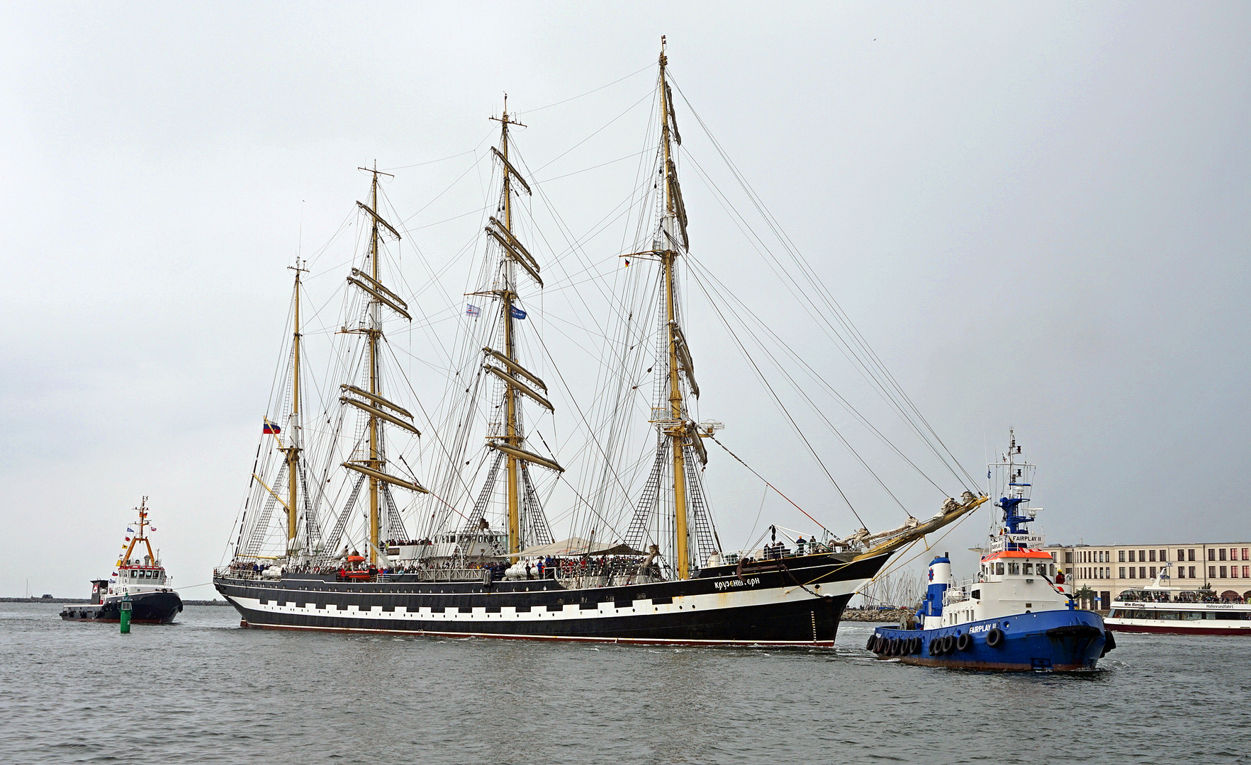 Reinschleppen der Kruszenstern