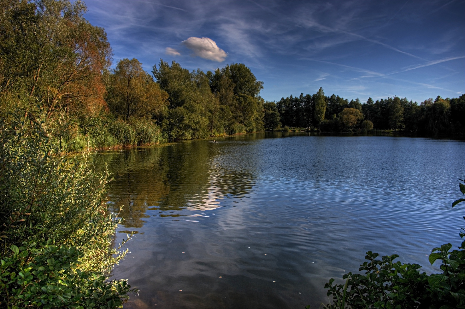 Reinspringen - am letzten Badetag