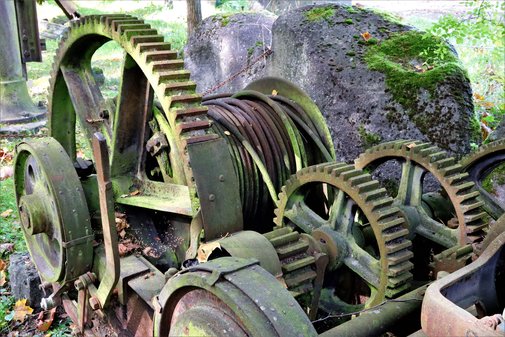 reinste Mechanik...braucht heute kein Mensch mehr!