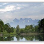 Reintaler See vor Zahmen Kaiser