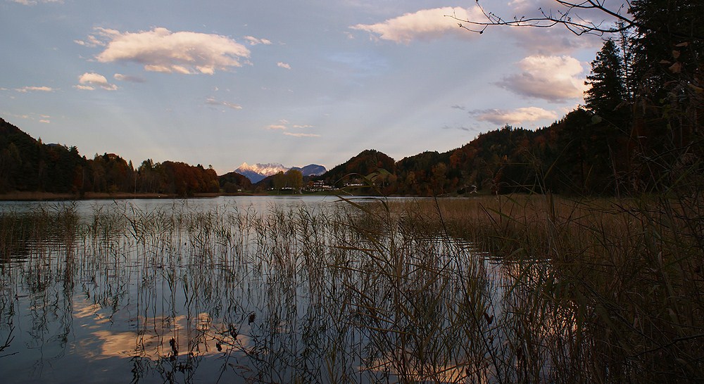 Reintalersee im Herbst II