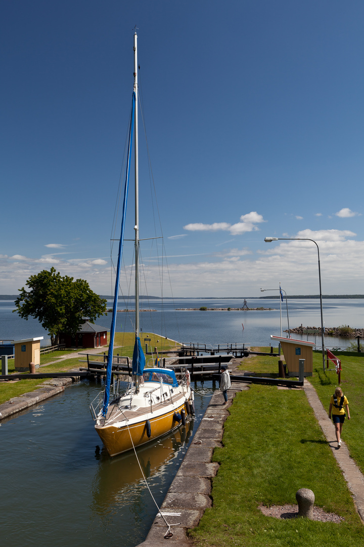 Reise auf dem Göta-Kanal