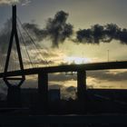 Reise in den Norden - bekannte brücke in Hamburg