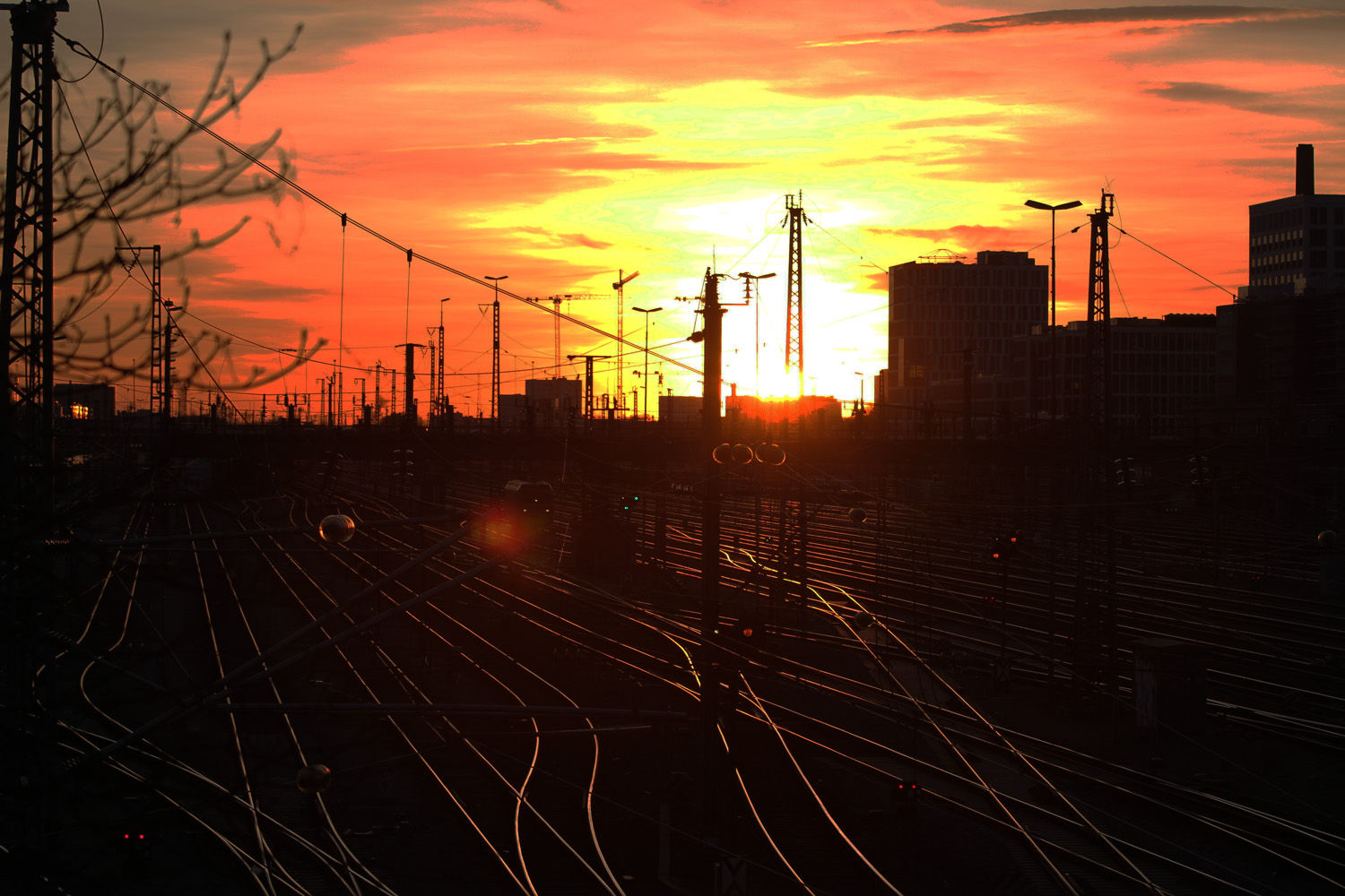 Reise in den Sonnenuntergang