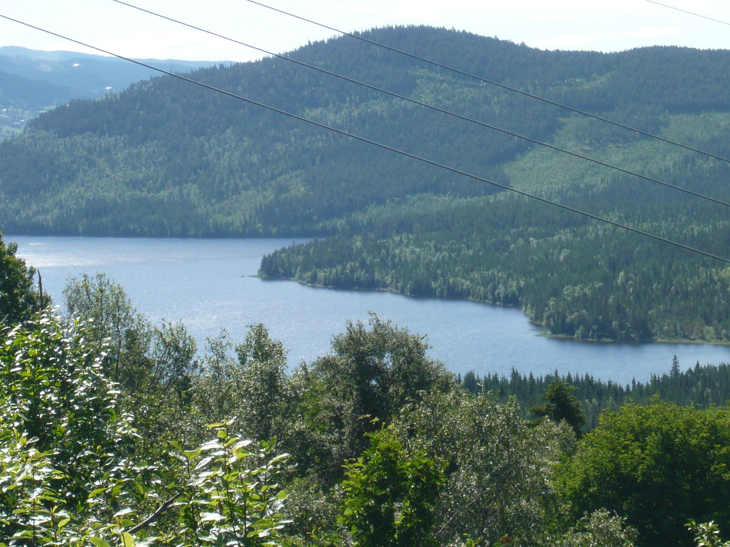 Reise nach Norwegen mit den Fiele See und Naturlandschaft