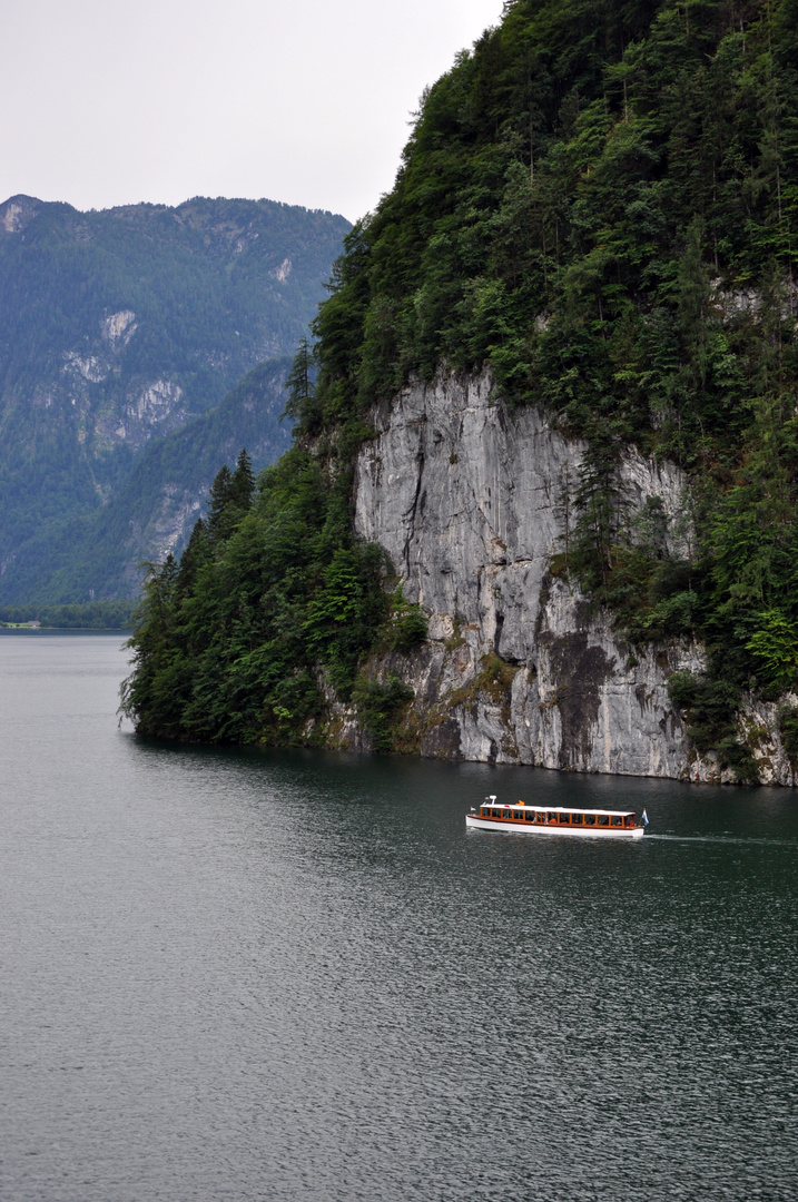 Reise über den Königssee