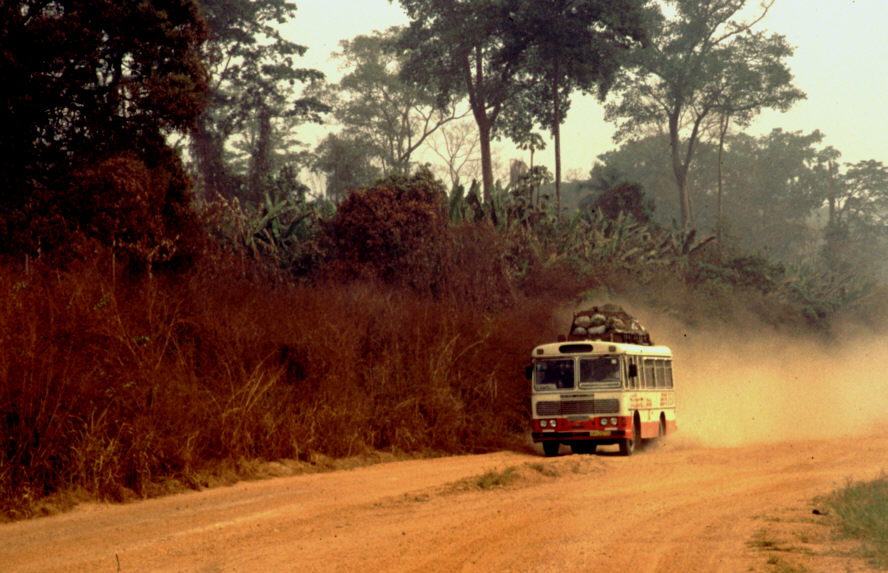 Reisebus in Nordghana