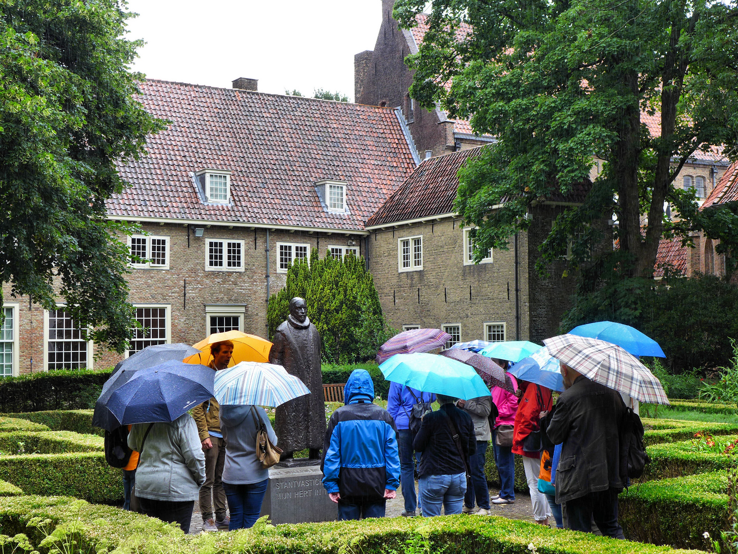 Reisegruppe in Delft