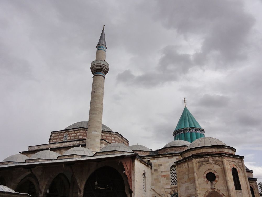 Reiseimpr.IV- Konya, das Mevlana Mausoleum-