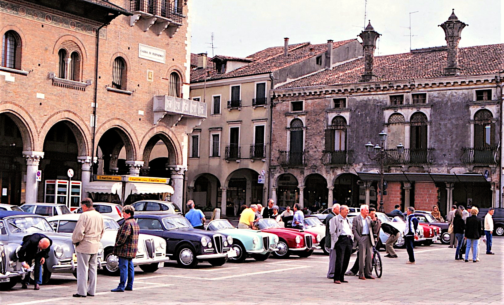 Reisen vor Corona...Oldtimerparade in Montagnana