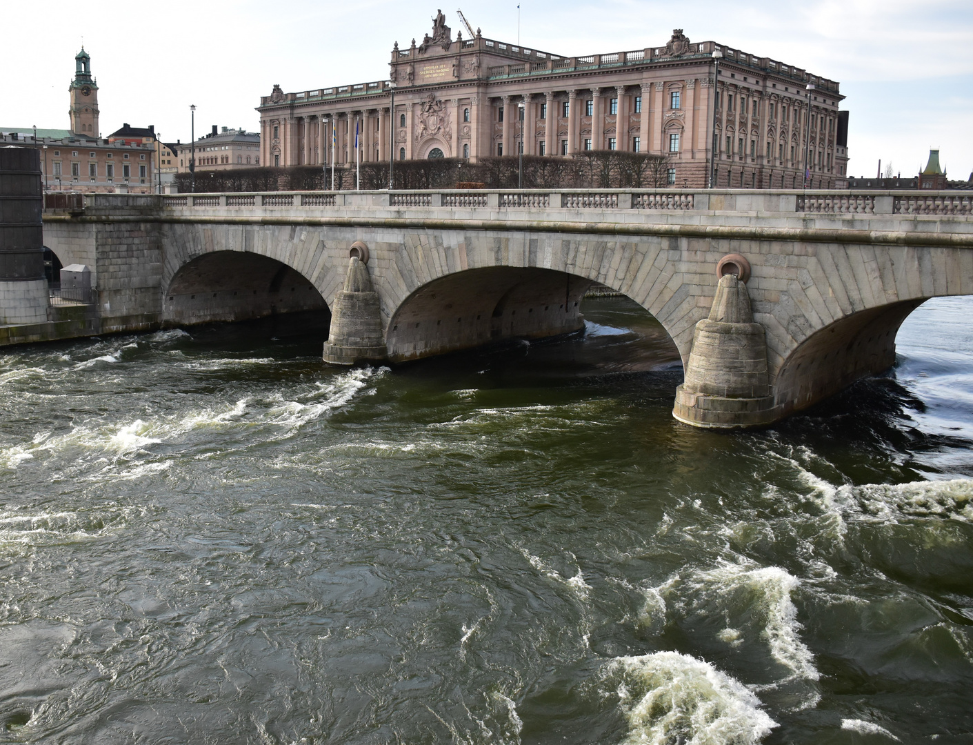 Reißende Strömung