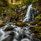 Reißender Wasserfall