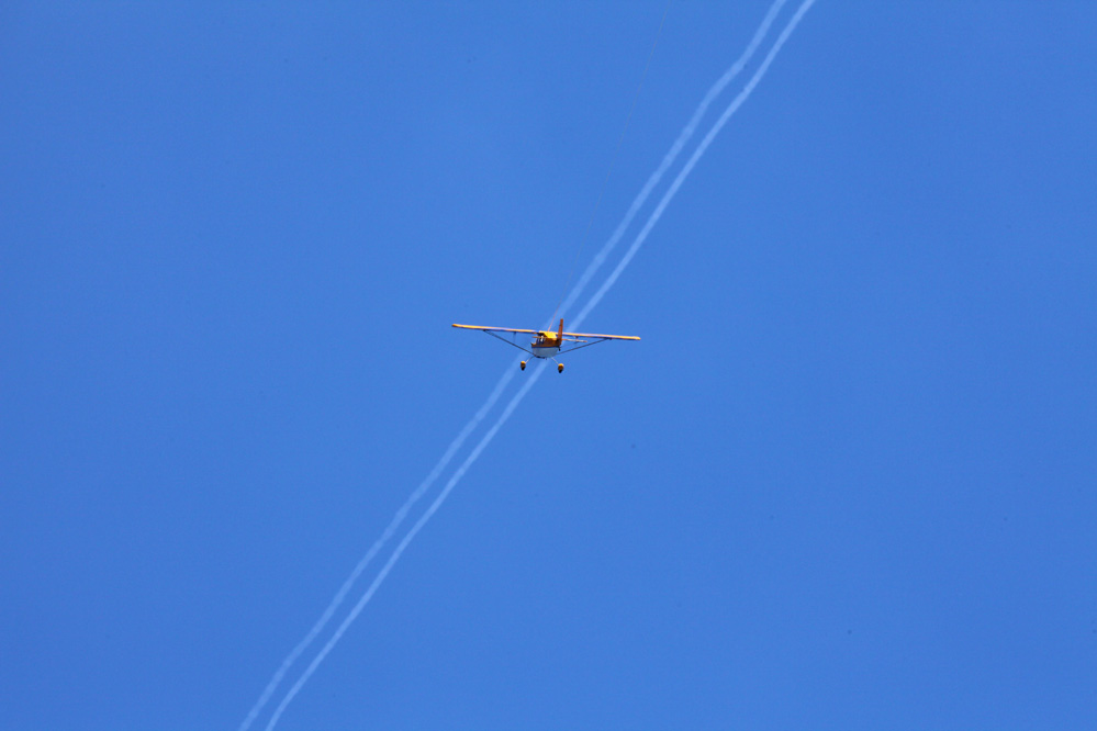 Reissverschluß am Himmel