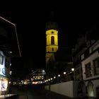 Reit im Winkl - Dorfstr. mit Blick auf die Pfarrkirche St. Pankratius