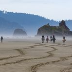 Reiten am Cannon Beach, Oregon