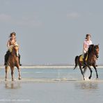 Reiten am Meer