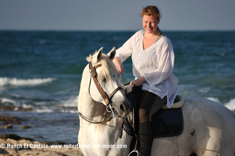 Reiten am Meer