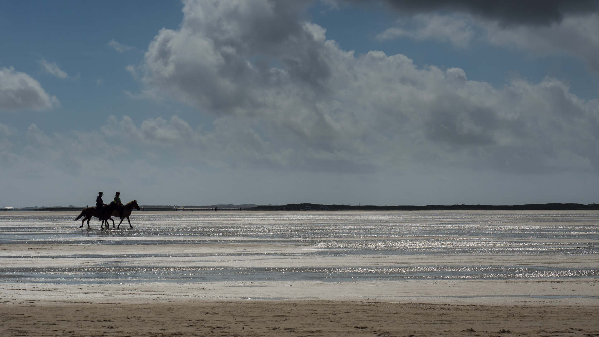 Reiten am Strand