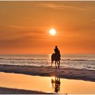 Reiten am Strand