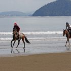 Reiter am Berringis Beach