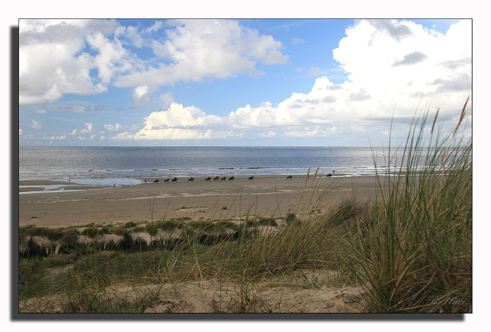 Reiter am Oststrand