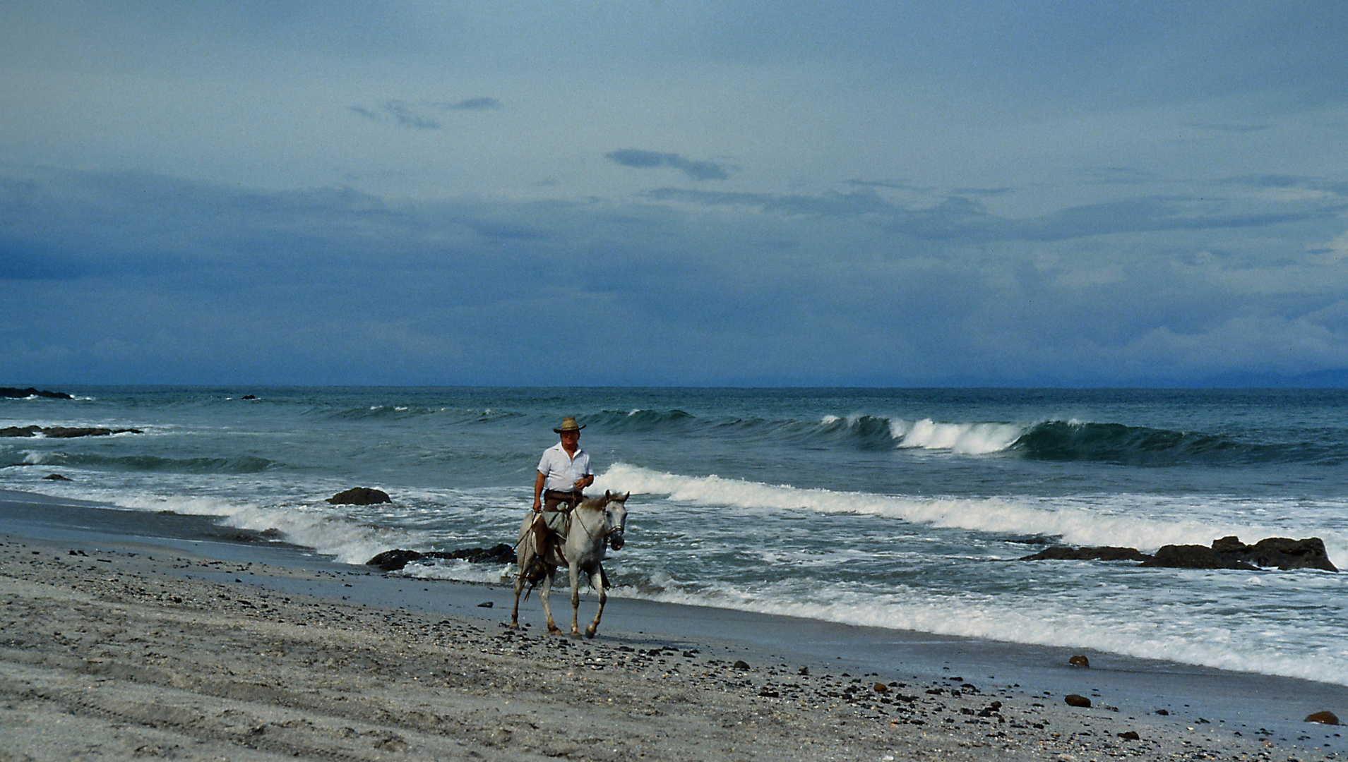 Reiter am Strand 01