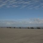 Reiter am Strand auf Spiekeroog