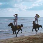 Reiter am Strand - Djerba