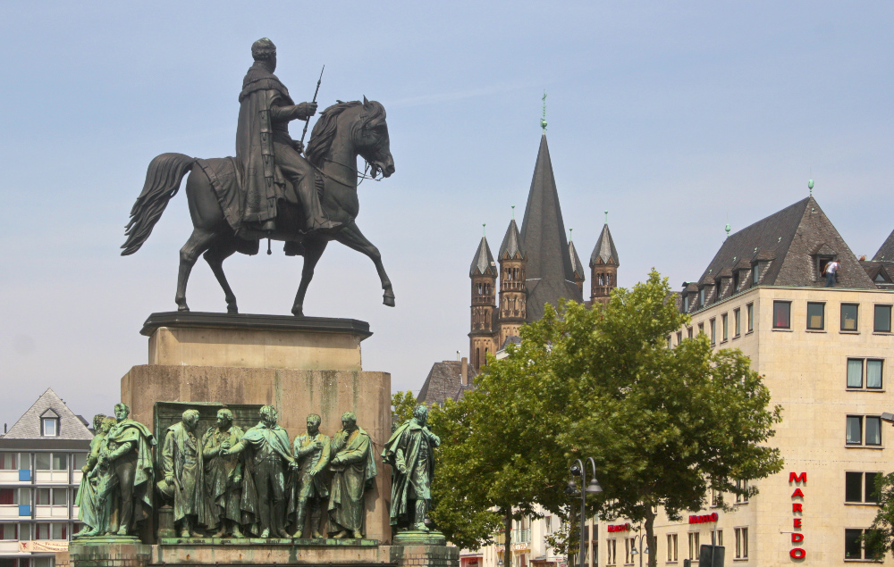 Reiter-Standbild in Köln