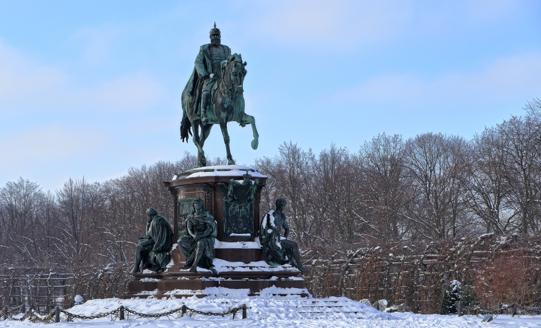 Reiterdenkmal Friedrich Franz II