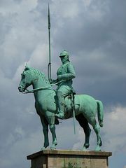 Reiterdenkmal in Köln-Deutz